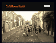 Tablet Screenshot of phare-pour-l-egalite.org